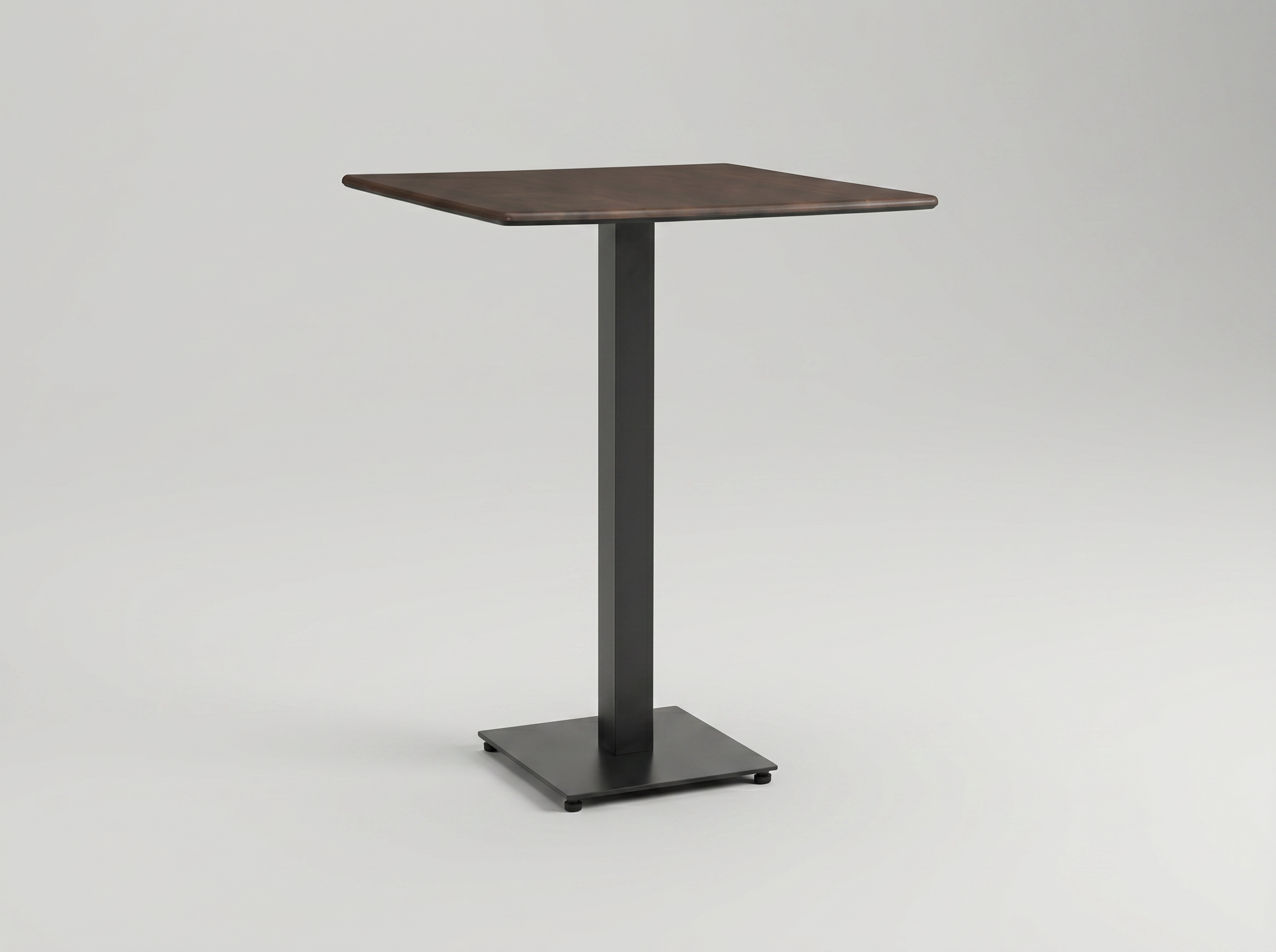 Outdoor bartafel Catania Marmerlook grijs Compact HPL tafelblad