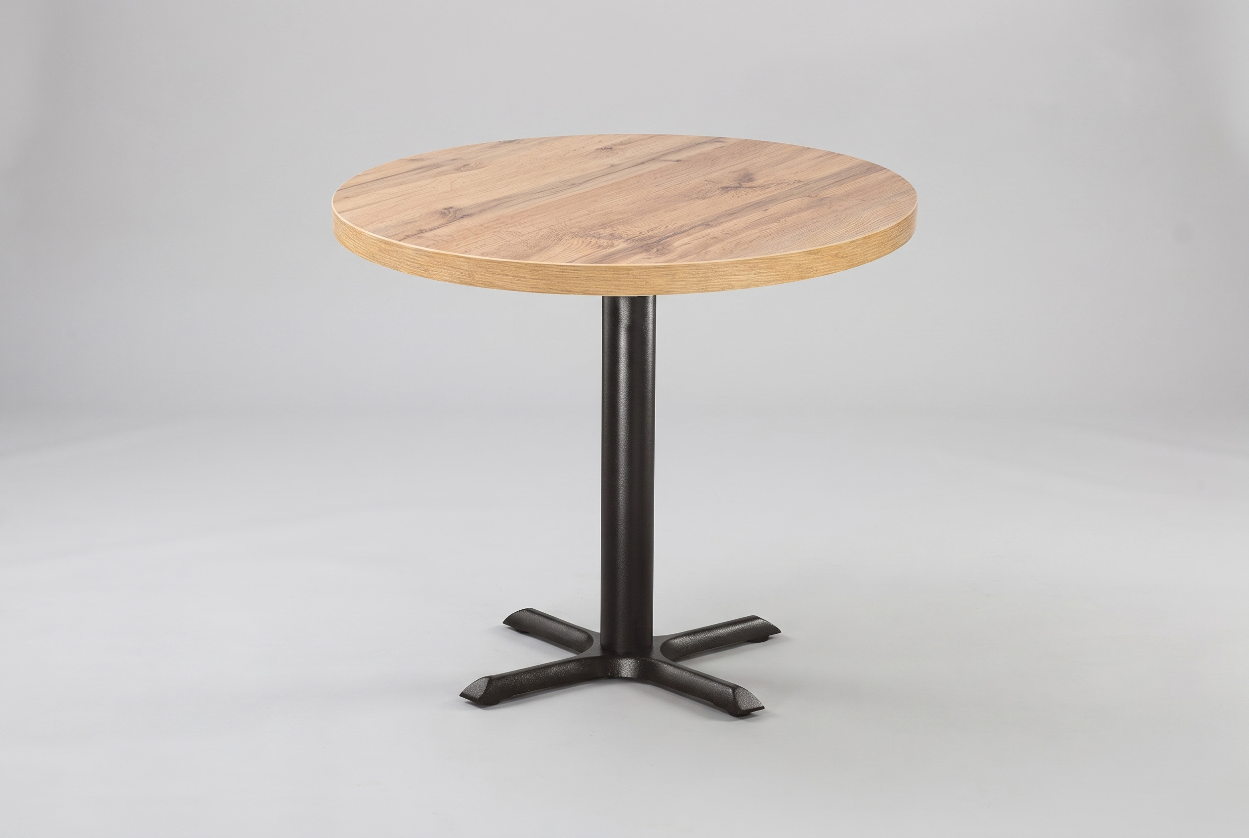 Tafel Andora Rond 80cm Eik GTS11 Restauranttafel Bistrotafel Gastentafel