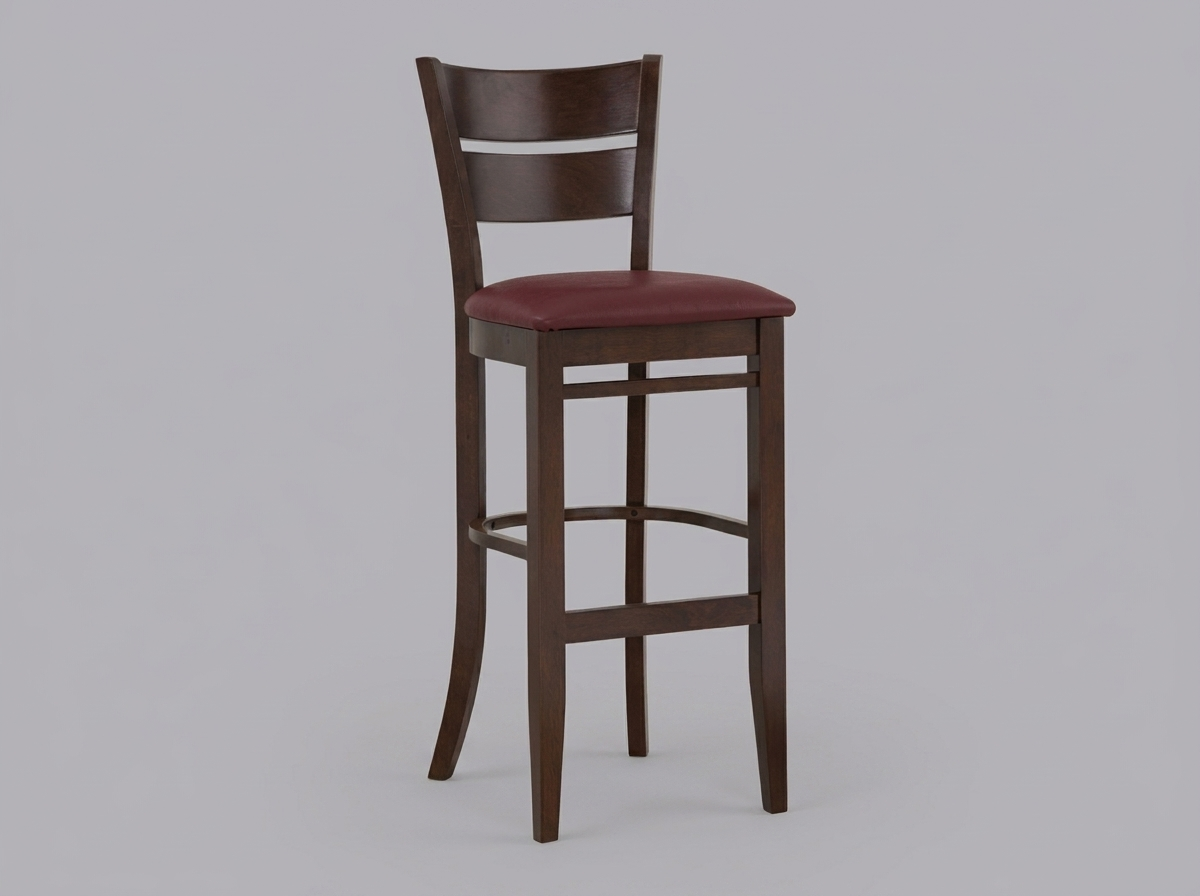 Stoel Barkruk Grace donkerbruin Restaurantstoelen Hotel Bistro
