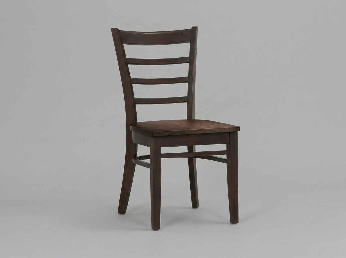 Restaurant bistrostoel Lily Gastro kunstleer rood, bruin en beige