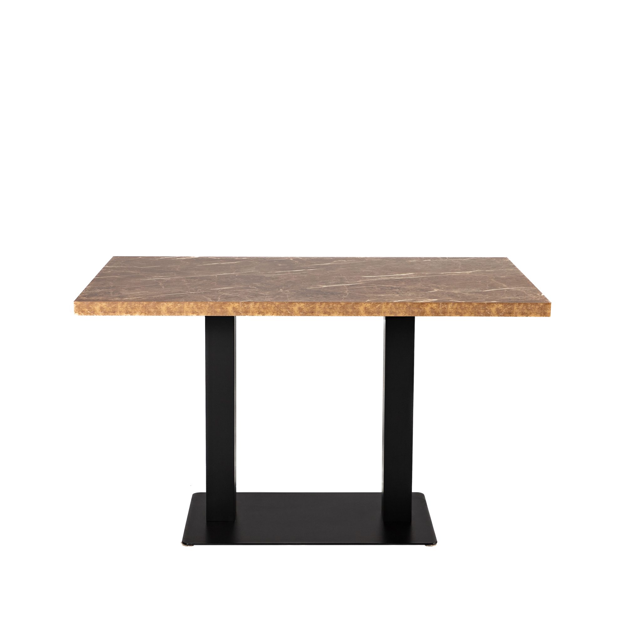 Restauranttafel Catania marmeren look 120x70cm Bistrotafel Gastentafel