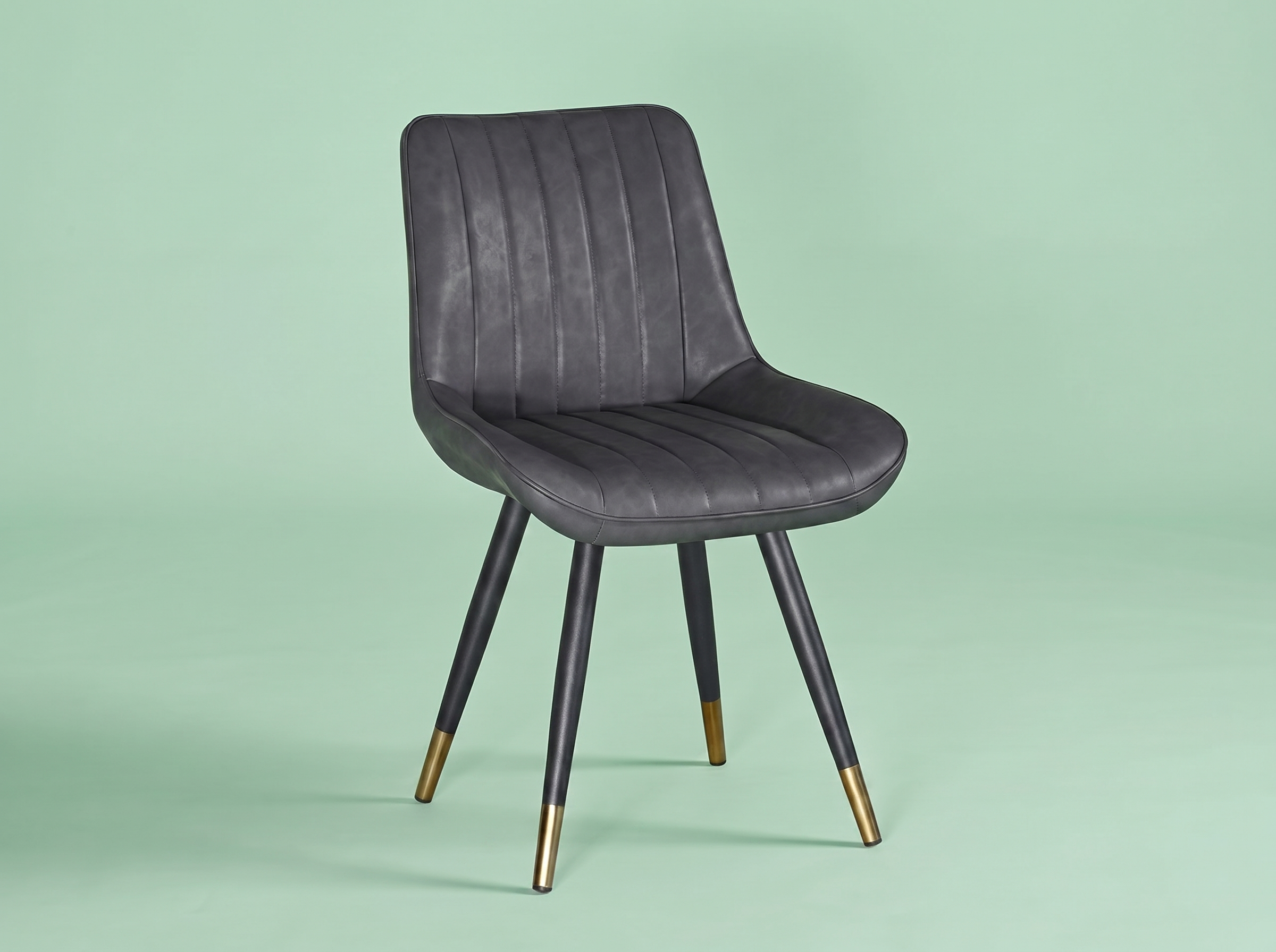 Restaurantstoelen Jessie grijs kunstleer Hotel Bistro