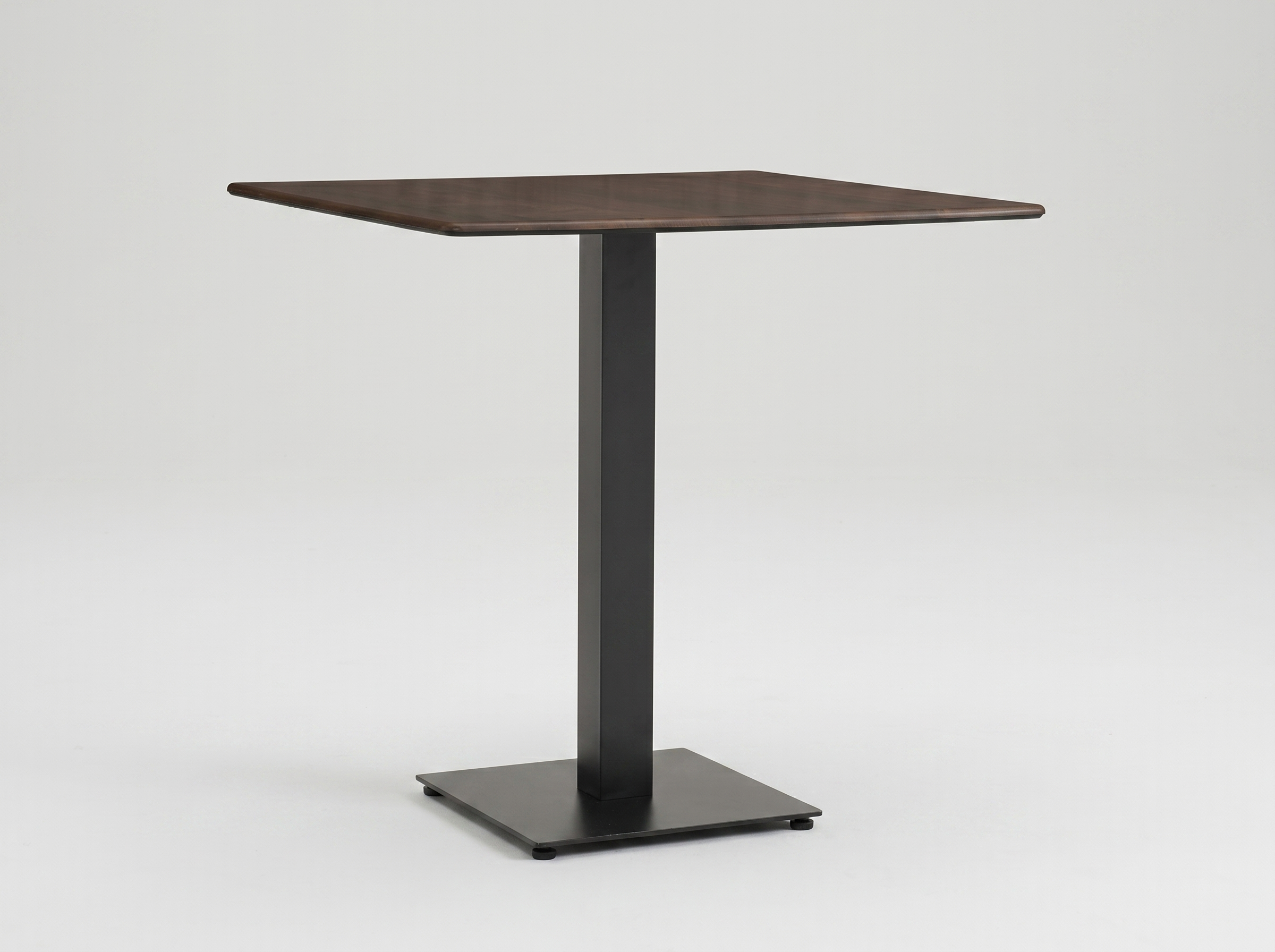 Buitentafel Catania 60x60cm Notenhout Buitenruimte Compact HPL tafelblad
