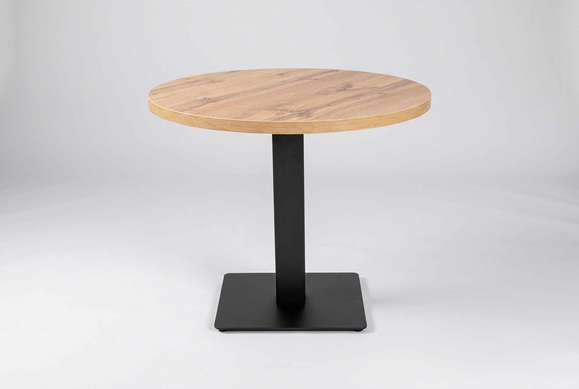 Tisch Andora Rund 80cm Eiche Restauranttisch Bistrotisch Gastrotisch-ING10661