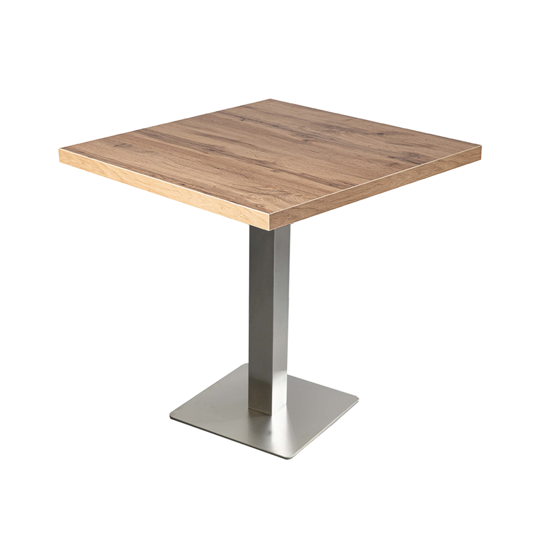 Andora tafel 50x50cm eiken restauranttafel bistrotafel gastentafel