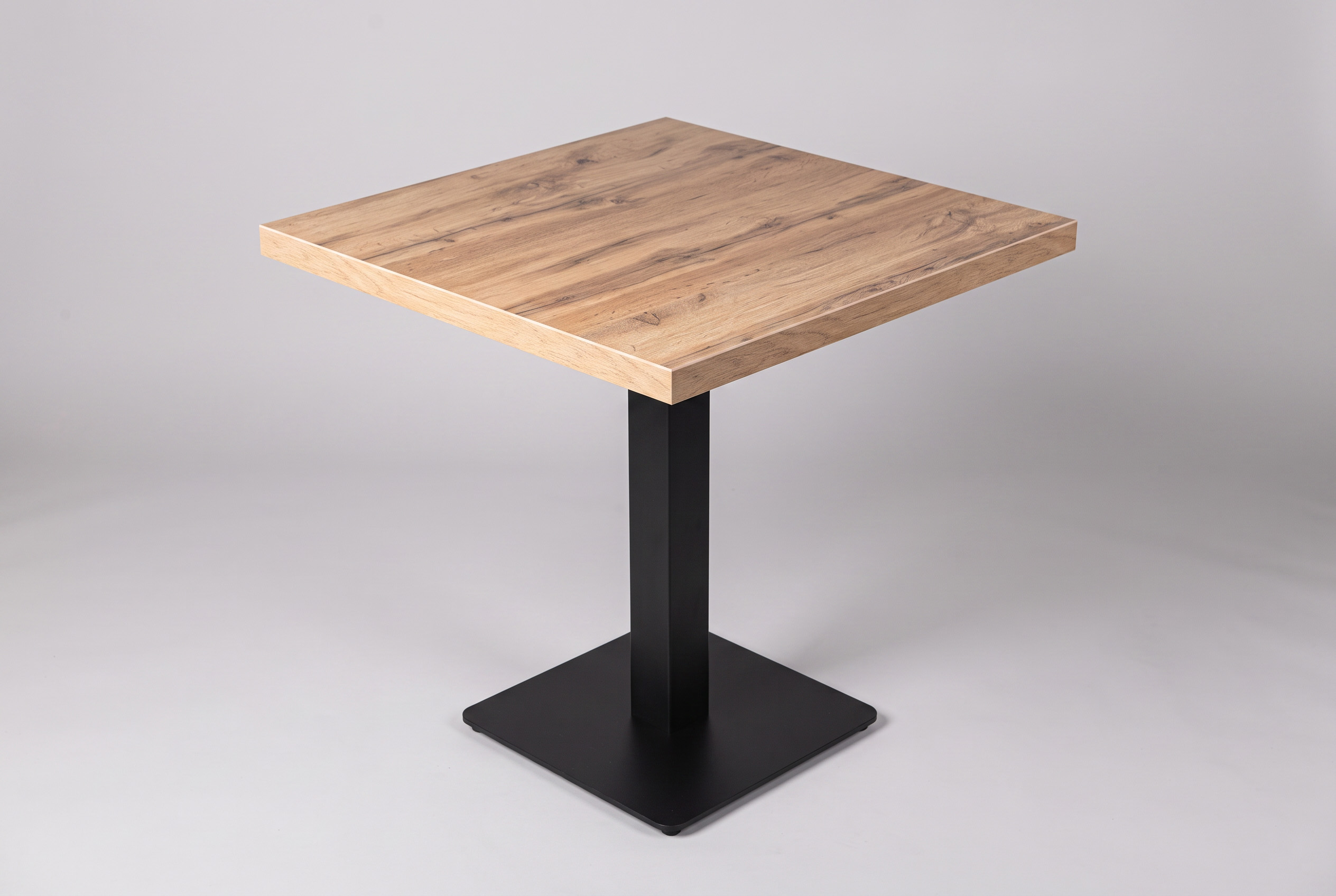 Tisch Andora 80x80cm Eiche Restauranttisch Bistrotisch Gastrotisch-ING10474