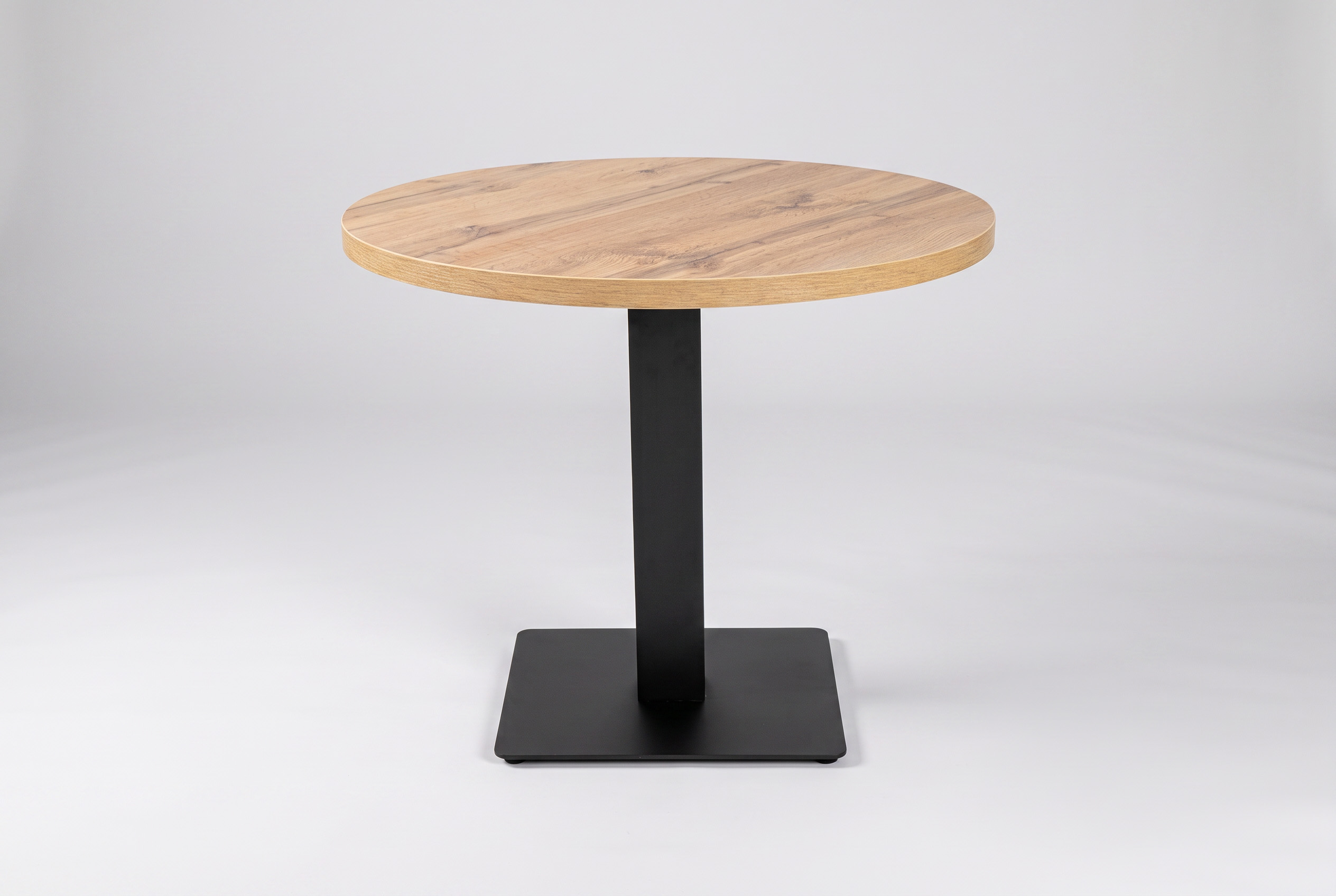 Tisch Andora Rund 80cm Eiche Restauranttisch Bistrotisch Gastrotisch-ING10661