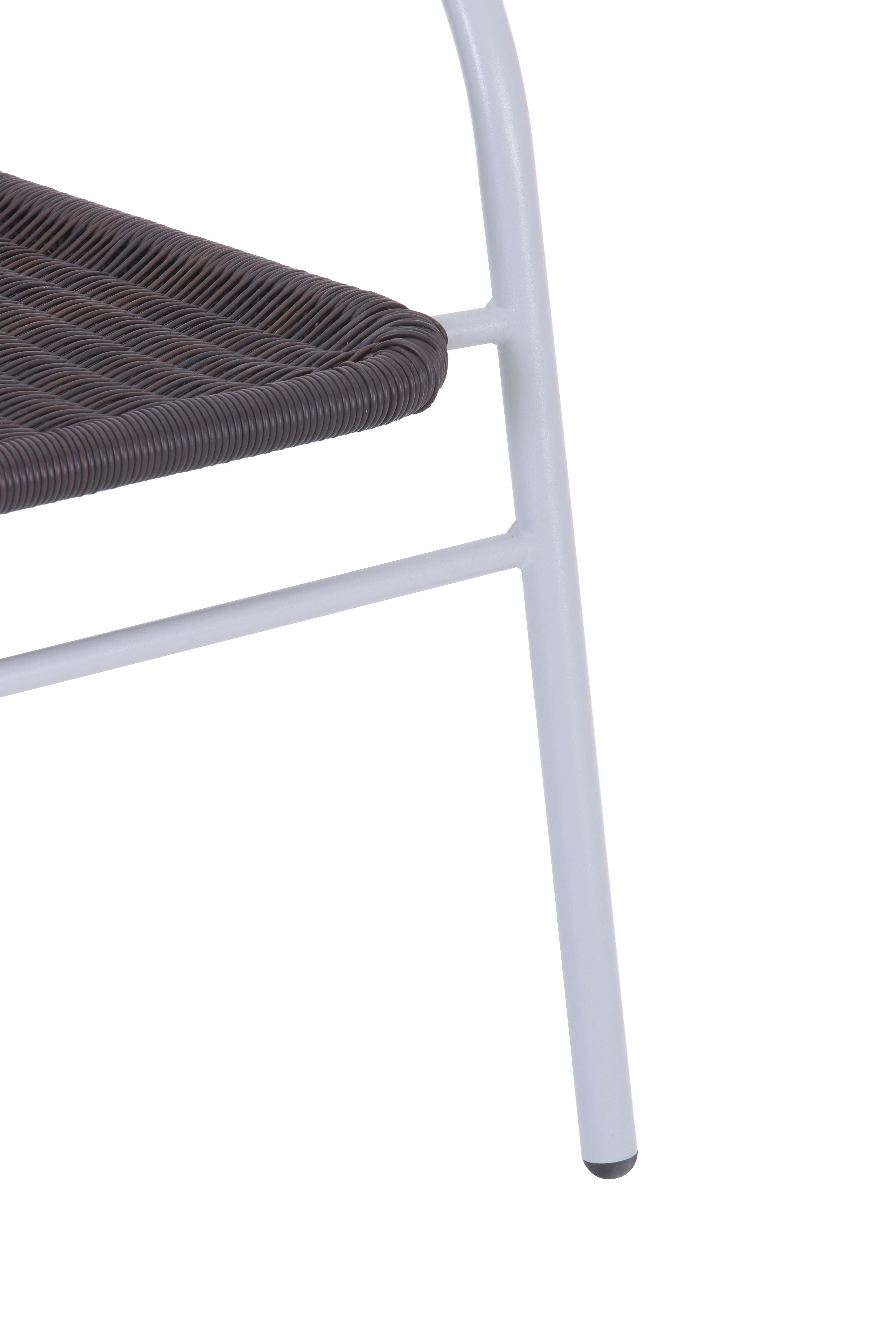 Polyrattan stoel Mardin Bruin