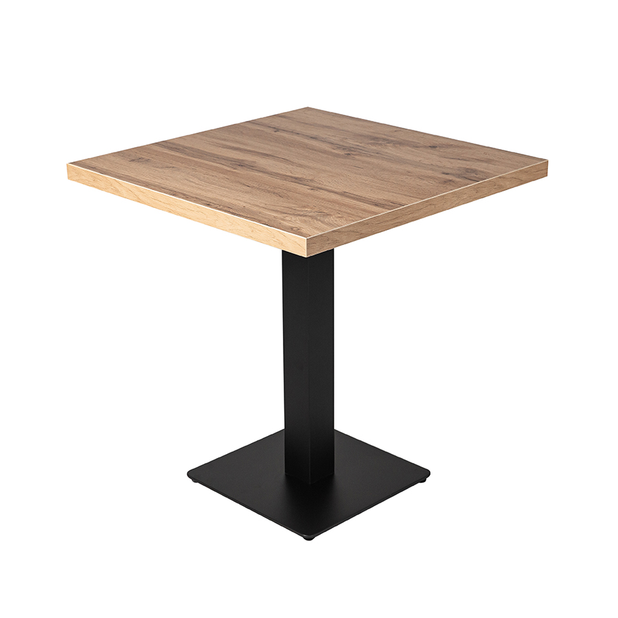 Tisch Andora 80x80cm Eiche Restauranttisch Bistrotisch Gastrotisch-ING10474 Tisch Andora 80x80cm Eiche Restauranttisch Bistrotisch Gastrotisch-ING10474