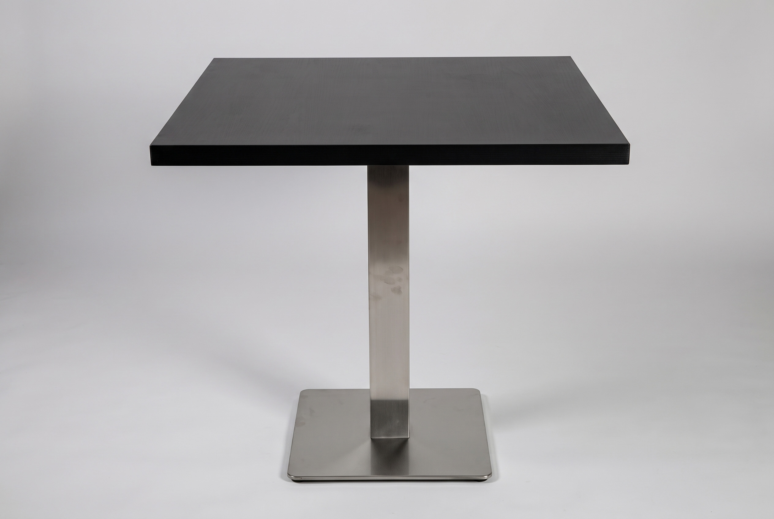 Salo tafel 50x50cm zwart Restauranttafel Bistrotafel Gastentafel