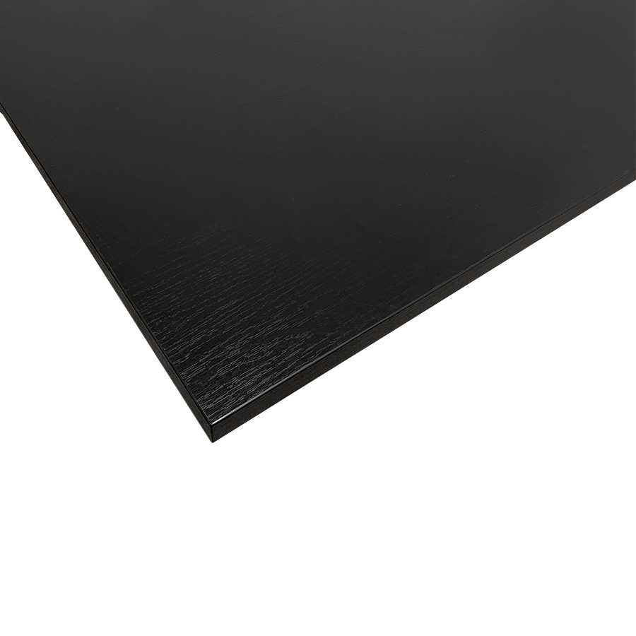 Tischplatte 60x60cm in Schwarz kratzfest Mit ABS Schutzkante-ING10484 Tischplatte 60x60cm in Schwarz kratzfest Mit ABS Schutzkante-ING10484