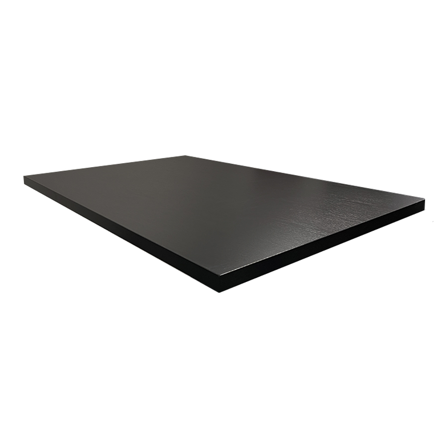Tischplatte 100x80cm in Schwarz kratzfest Mit ABS Schutzkante-ING10487M Tischplatte 100x80cm in Schwarz kratzfest Mit ABS Schutzkante-ING10487M
