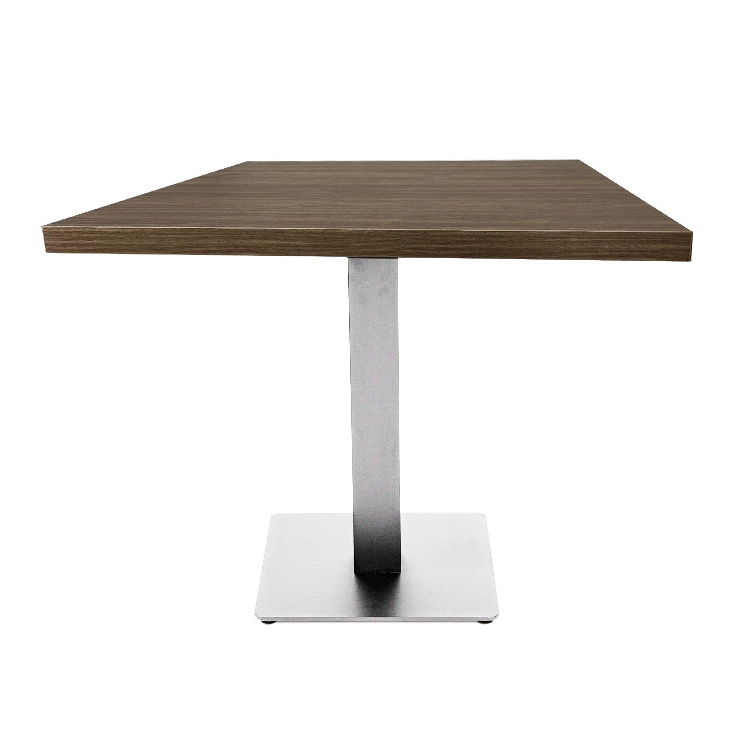 Palermo walnoot tafel 70x70cm Restauranttafel Bistrotafel Gastentafel