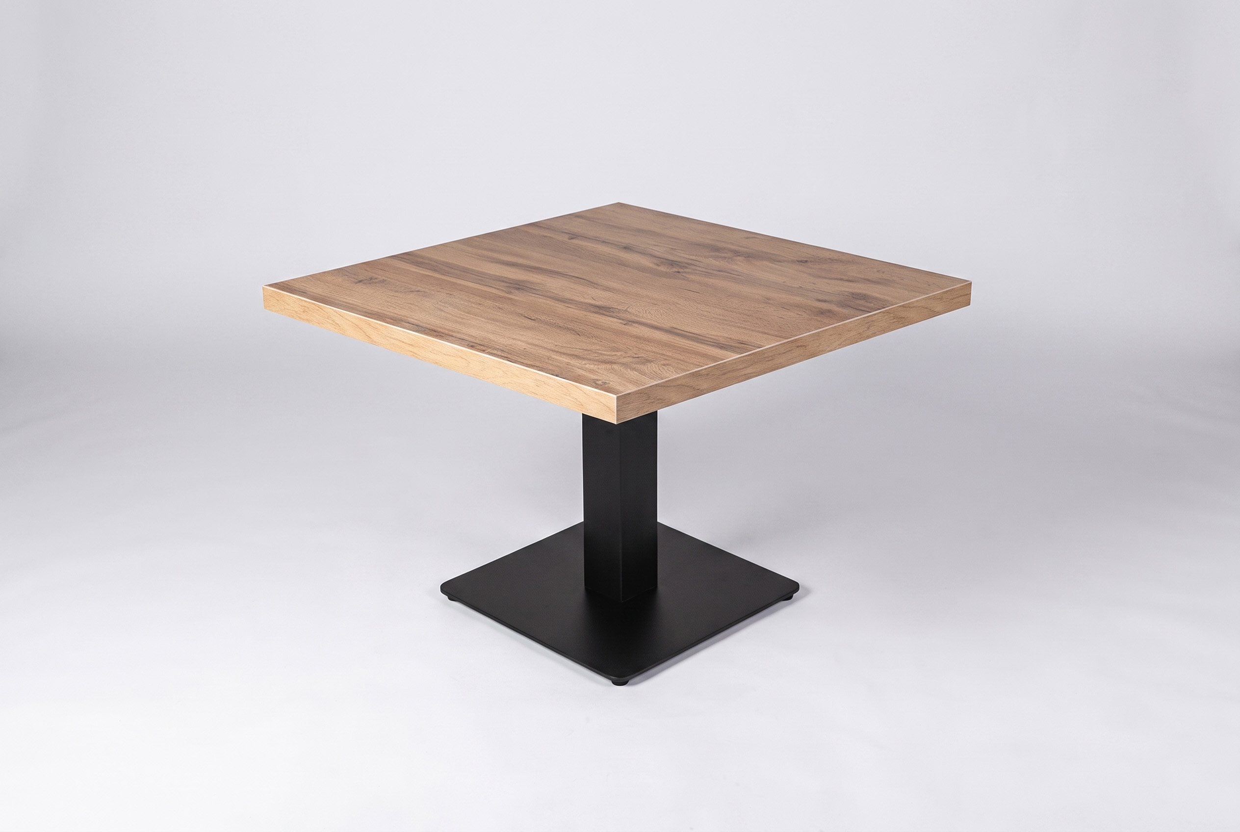 Salontafel Andora eik 60x60cm Shisha restauranttafel Bistrotafel Tafel