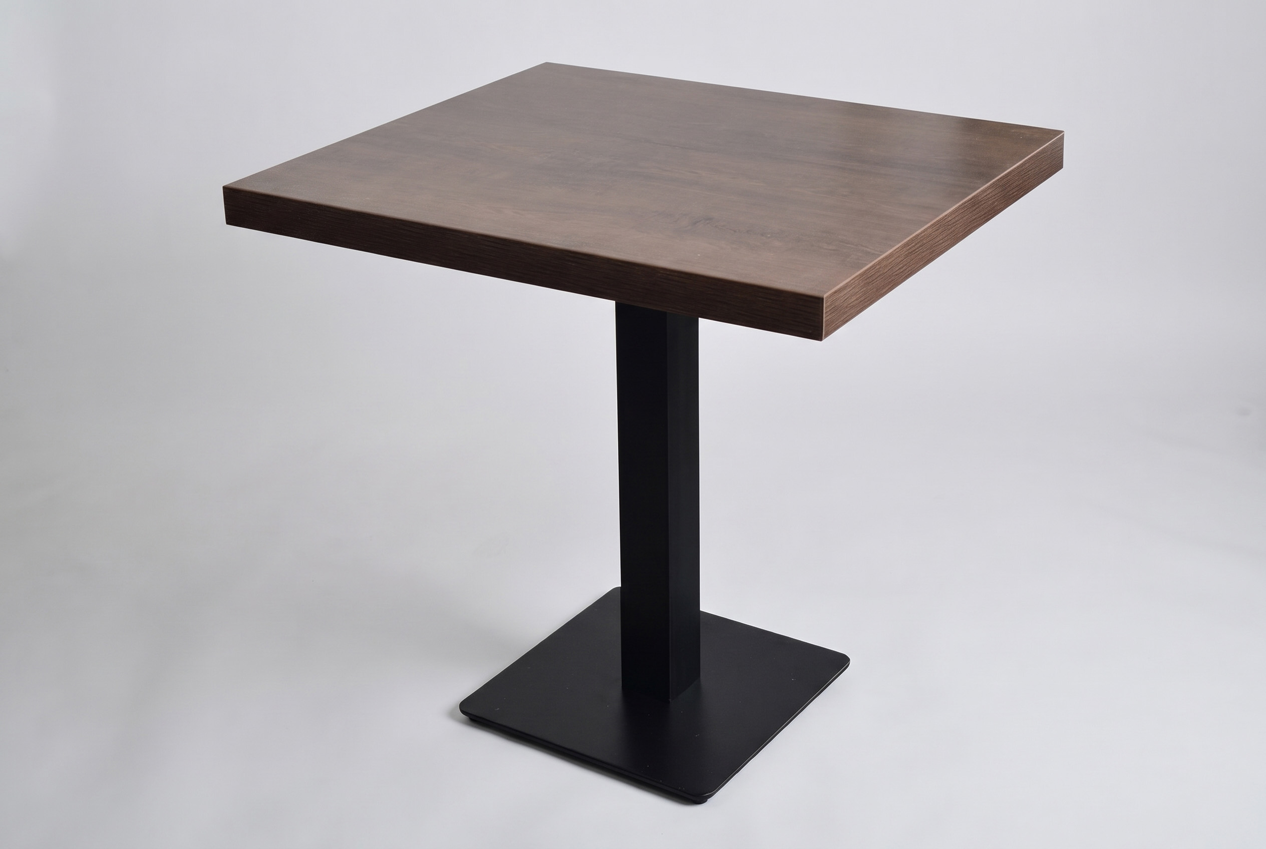 Tisch Palermo Walnuss 70x70cm Restauranttisch Bistrotisch Gastrotisch-SW10233M